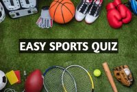 Sports Quiz Questions And Answers