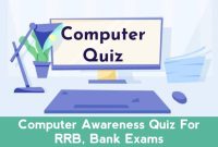 Computer Awareness Quiz For Government Jobs